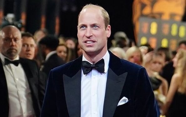 Prințul William, singur la premiile BAFTA 2024. Cum a fost suprins
